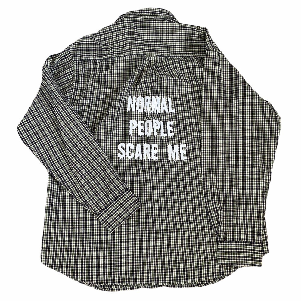 Club Room by Charter Club Button Down Plaid Shirt